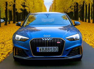 У Німеччині водій намагався приховати недійсні номерні знаки за допомогою осіннього листя