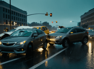 Масштабна ДТП у Санкт-Петербурзі: Водій проїхав на червоне світло та розбив 8 автомобілів