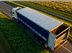 Аварія на трасі A49: Вантажівка зі свинями перекинулася, тварини вибігли на дорогу