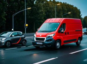 Водій Peugeot проїхав на червоне світло в Родгау, постраждала жінка.