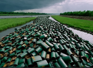 Незаконне звалище в Оксфордширі: Англія шокована гігантською горою сміття біля річки