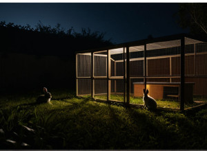 Камера зафільмувала вбивцю: зловмисник зарізав кролика в дитячому садку Гери