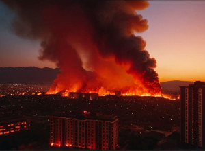 Масштабна пожежа в Гонконгу: висотний житловий комплекс палає, є загиблі