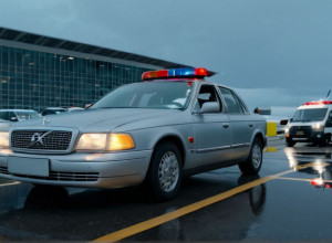 Бомбова тривога в аеропорту Лейпциг/Галле: Інцидент з авто біля терміналу