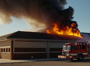 Масштабна пожежа в початковій школі Ганновера: діти були поруч під час тренування