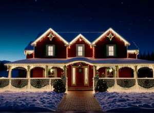 Різдвяний Будинок у Моордорфі: 50 000 вогнів створюють казкову атмосферу