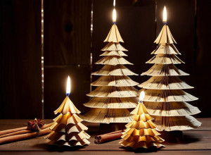 Музичні ялинки: Створіть святковий настрій своїми руками з нотного паперу