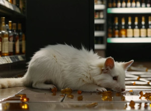 У Вірджинії єнот влаштував "п'яну вечірку" в магазині алкоголю і заснув біля туалету