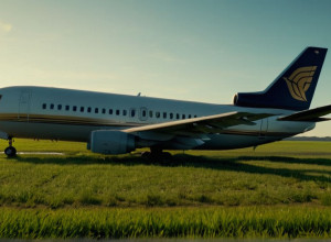 Авіаподія: Літак виїхав за межі ЗПС поблизу житлового району