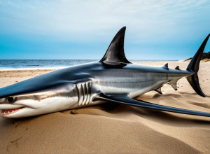 Дивна акула з великими очима викинулася на узбережжя США: Трагічний кінець міграції