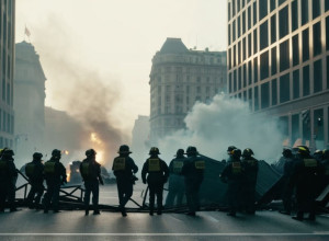 Понад 50 поліцейських постраждали під час заворушень на з'їзді АдН у Гіссені