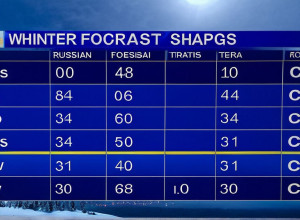 Прогноз погоди на початок зими: від м'якої погоди до можливого різкого похолодання