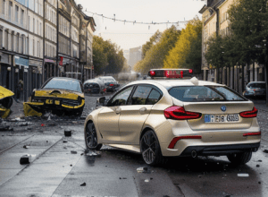 ДТП у Вайнгаймі: BMW зіткнувся з трамваєм – є постраждалий