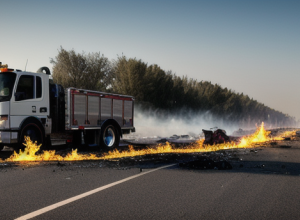 Пожежа вантажівки на A6 біля Фірнхайму: подробиці інциденту та збитки