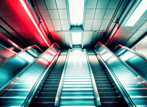 Жахлива подія на ескалаторі: Люди падають, як доміно