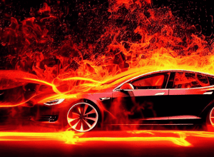 Декілька автомобілів у вогні: теракт проти електромобілів та центру Tesla