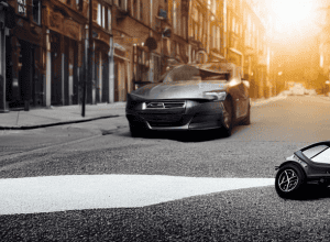 У Міндені літня жінка на електроскутері зіткнулася з VW