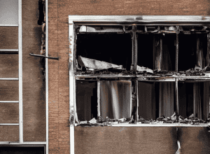 Пожежа у Цевені: Дві квартири стали непридатними