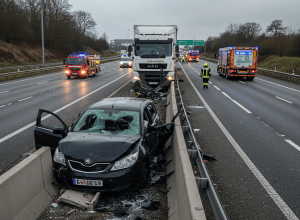 Смертельна ДТП на A9: водій вантажівки розчавив легковик