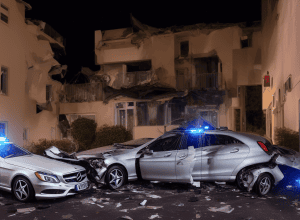 Гайде: Водій (34) врізався в фасад будинку