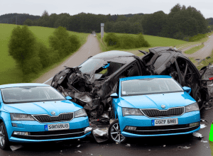 ДТП у Буттштедті: Skoda врізалась у відбійник, водій втік