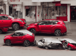 Бордесхольм: Позашляховик втік після ДТП з припаркованим Nissan