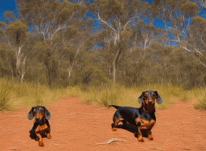Цверг-такса Валері вижила 17 місяців в австралійському буші