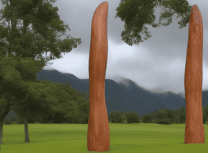 Загадка 2-метрового дерев'яного пеніса в Альгой: цікаво, як довго він тут простоїть