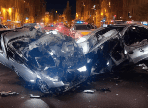 Діти в авто – небезпека для життя! У розбитому Mercedes матері знайдено закис азоту
