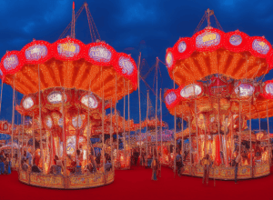 Небезпечний момент на Штутгартському весняному фестивалі: аварія з атракціоном!