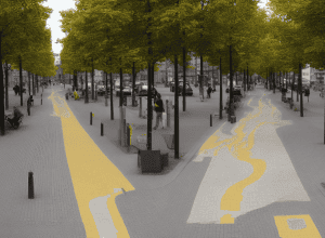 Gaga-планування дорожнього руху в Берліні – 5 «зебр» на 80 метрів!