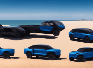 Tesla Cybertruck застряг у піску на пляжі: пригода закінчилася хаосом
