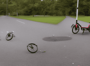 Sпенге: Водій E-Scooter втік після ДТП з дитиною