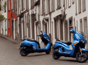 Водій E-Scooter без номерного знака спійманий у Нортхаймі