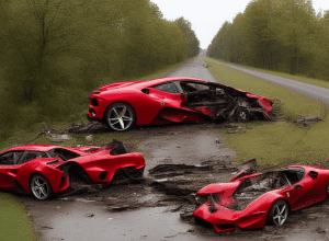 Аварія Ferrari в Бранденбурзі: 1000 к.с. проти дерева