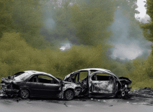 ДТП в Еберсбурзі: водійка (64) загинула в палаючій Skoda