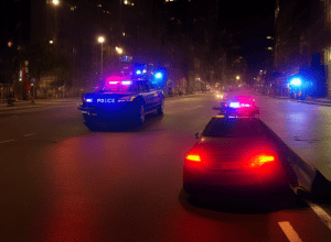 У Дармштадті злодій (38 років) протаранив шлагбаум під час втечі