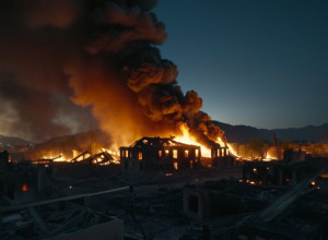 Велика пожежа в Японії: 170 будинків знищено, є жертви