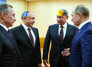 Путін відвідав штаб угруповання військ "Дніпро"