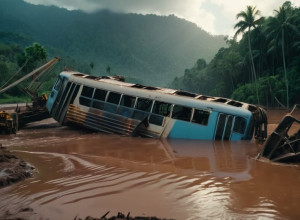 Трагедія в Камбоджі: нічний автобус злетів з моста та впав у річку, 13 загиблих