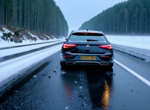 19 машин повалились одна за другой - льда! Масштабна аварія на A42