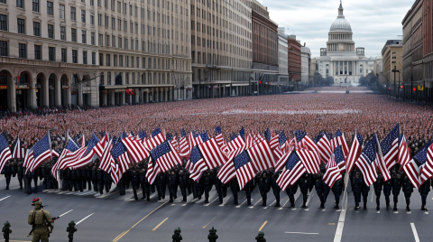 Тисячі протестують проти Трампа в США у його день народження на тлі військового параду