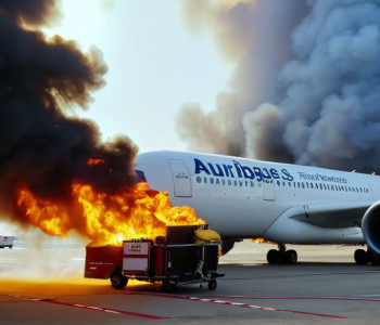 У Сан-Паулу Літак Загорівся: 180 Пасажирів Евакуйовано