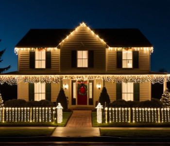 Різдво на дотик: Німець-ентузіаст перетворив свій будинок на інтерактивне світлове шоу