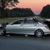 Німеччина: 21-річна водійка на Mercedes перекинулася, перебуваючи за кермом напідпитку