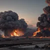 У Китаї стався потужний вибух на хімзаводі: Підприємство охопила пожежа
