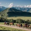 Унікальна місія миру: німці вирушили з Берліна до Віфлеєма кінним екіпажем з Дзвоном миру