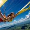 Бразильська акробатка ризикує життям заради світового рекорду в небі