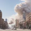 Гігантський пиловий вихор у Манчестері спричинив паніку серед перехожих