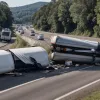 ДТП на трасі A6 у Німеччині: Перекинутий причіп заблокував рух